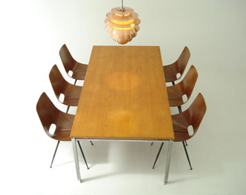 PK-51 DINING OR WORKING TABLE BY POUL KJAERHOLM