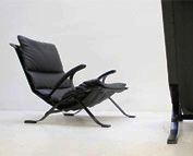 A PAIR OF TUMAN ARMCHAIRS