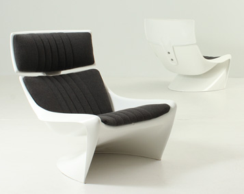 PAIR OF PRESIDENT LOUNGE CHAIRS BY STEEN ØSTERGAARD