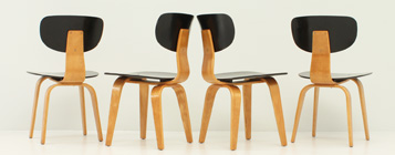 SET OF FOUR SB02 CHAIRS BY CEES BRAAKMAN
