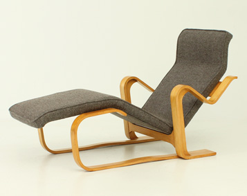 RECLINING CHAISE LONGUE BY MARCEL BREUER FOR GAVINA