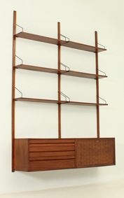 ROYAL SYSTEM WALL UNIT BY POUL CADOVIUS FOR CADO