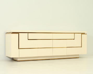 LACQUERED SIDEBOARD BY JEAN-CLAUDE MAHEY