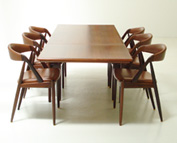 KAI KRISTIANSEN DINING CHAIRS