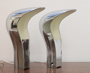 PAIR PELOTAS TABLE LIGHTS