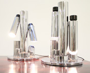 RARE PAIR OF FASE LAMPS