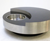 WILLY RIZZO REVOLVING COFFEE TABLE