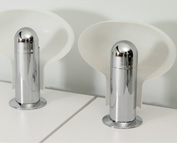 PAIR OF LEUKE LAMPS BY CELLI TOGNON FOR STILNOVO