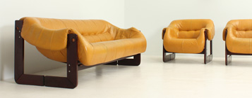 BRAZILIAN LOUNGE SET BY PERCIVAL LAFER
