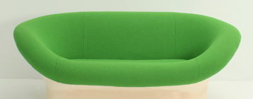 RARE BRAVO LOVESEAT BY HERMANOS VIDAL