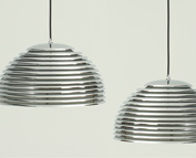A PAIR OF SATURNO PENDANT LAMPS BY KAZUO MOTOZAWA