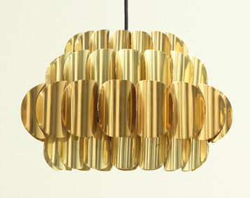 THORSTEN ORRLING BRASS PENDANT LAMP