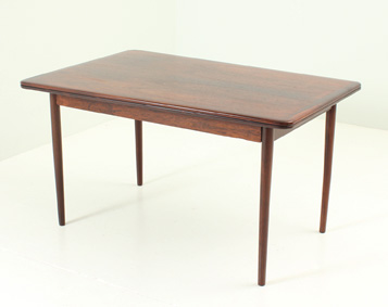 EXTENDING ROSEWOOD DANISH DINING TABLE
