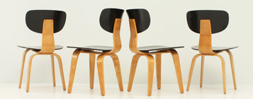 SET OF FOUR SB02 CHAIRS BY CEES BRAAKMAN