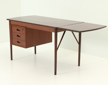 DROP-LEAF DESK BY ERIK BUCH