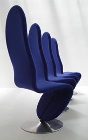 123 SYSTEM BY VERNER PANTON FOR FRITZ HANSEN