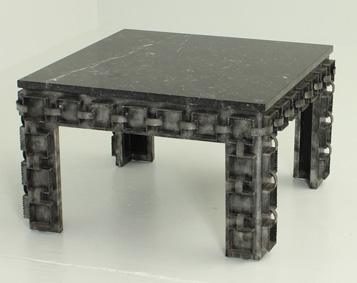 BRUTALIST COFFEE TABLE FROM 1960's