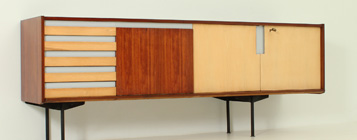 COLOURED ITALIAN SIDEBOARD FROM 1950's