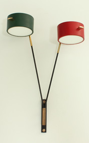 LARGE MAISON LUNEL SCONCE, FRANCE, 1950's