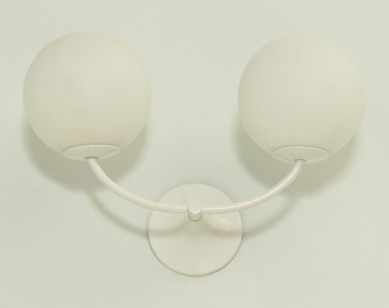 DOUBLE SCONCE BY E. R. NELE FOR TEMDE LEUCHTEN, SWITZERLAND