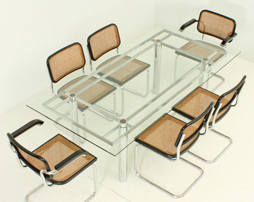 RECTANGULAR ANDRE DINING TABLE BY AFRA AND TOBIA SCARPA FOR GAVINA