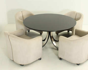 OSVALDO BORSANI AND EUGENIO GERLI DINING OR WORKING SET