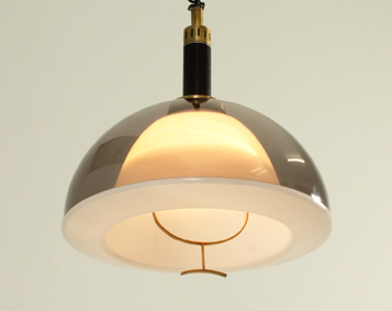 ADJUSTABLE PENDANT LAMP BY STILUX, ITALY 1960's
