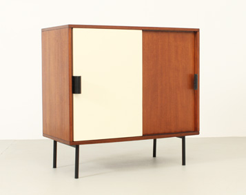 CABINET BY LEONARDO FIORI FOR ISA BERGAMO, 1950's