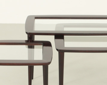 SET OF NESTING TABLES BY ICO PARISI FOR DE BAGGIS, 1955