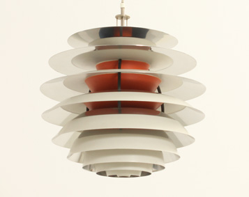 CONTRAST PENDANT LAMP BY POUL HENNINGSEN FOR LOUIS POULSEN