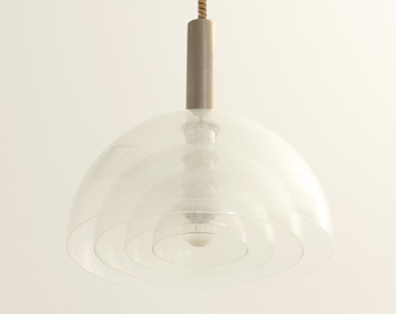 PENDANT LAMP MODEL LS 173 BY CARLO NASON FOR MAZZEGA