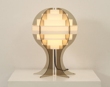 FLEMMING BRYLLE & PREBEN JACOBSEN TABLE LAMP, DENMARK, 1960's