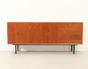 FRENCH SIDEBOARD FROM 1950's IN TEAK WOOD