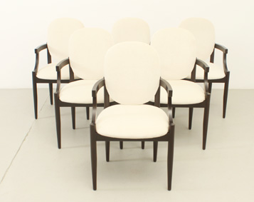 SIX RENO CHAIRS BY SPANISH ARCHITECTS CORREA & MILA, 1961