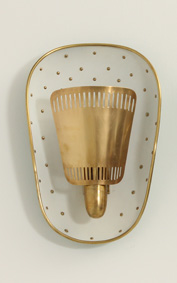 LARGE MID-CENTURY SCONCES ATTRIBUTED TO HILLEBRAND, GERMANY, 1950's