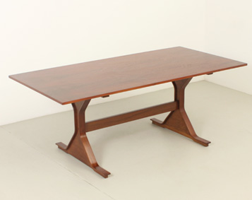 RECTANGULAR DINING TABLE BY GIANFRANCO FRATTINI FOR BERNINI, ITALY