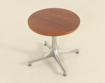 PEDESTAL SIDE TABLE BY GEORGE NELSON FOR HERMAN MILLER, USA, 1954