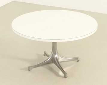 PEDESTAL COFFEE TABLE BY GEORGE NELSON FOR HERMAN MILLER, USA, 1954 
