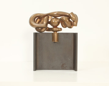 MIGUEL BERROCAL LA MAJA, BRONZE SCULPTURE, SPAIN, 1978
