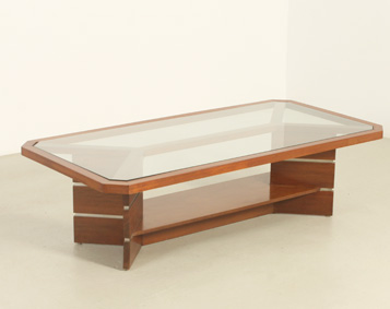 RECTANGULAR COFFEE TABLE BY JORDI VILANOVA, SPAIN, 1970's