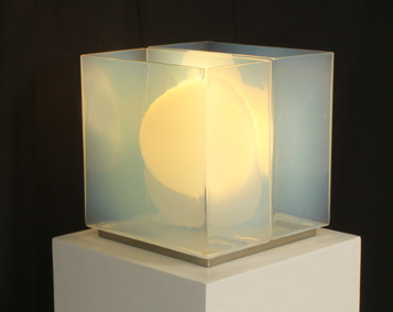 CARLO NASON TABLE LAMP LT323 FOR MAZZEGA, ITALY, 1960's